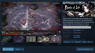 Hades風ローグライトアクション『Realm of Ink』がSteamから突如削除。開発元も理由を把握していない状況の中、2025年3月に予定されるバージョン1.0のリリース計画は進行中。