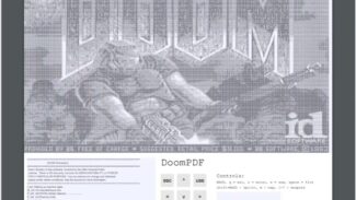 『DOOM』がPDFでプレイ可能に！高校生エンジニアがJavaScriptを駆使して実現した革新的なプロジェクト。Chromium対応ブラウザなら誰でもプレイ可能